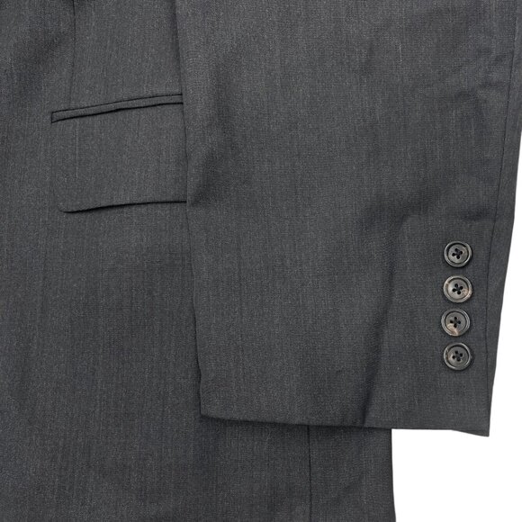 Hugo Boss Ryan Vegas Men's 46L Dark Brown Wool Blazer Sport Coat Jacket 46 Long - Picture 3 of 11